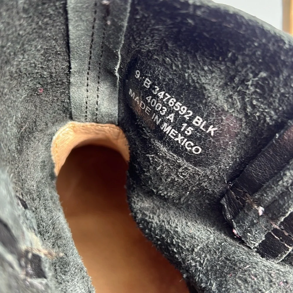 Frye Vicky Artisan Back Zip Distressed Boots  Moto Boots 9 🥳 Host Pick 🥳 - Picture 11 of 16